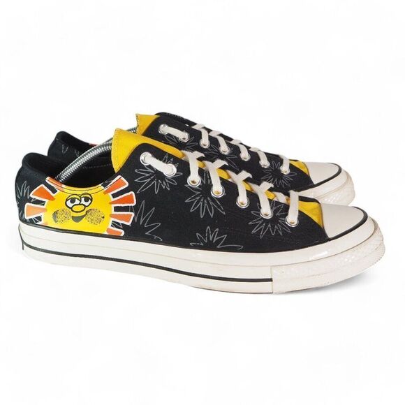 Converse Chuck 70 Low 'Sunny Floral' Sneakers 172825C Men's 12 Women's 14 - Picture 4 of 11